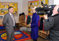 Councillor McCabe interviewed for BBC Reporting Scotland
